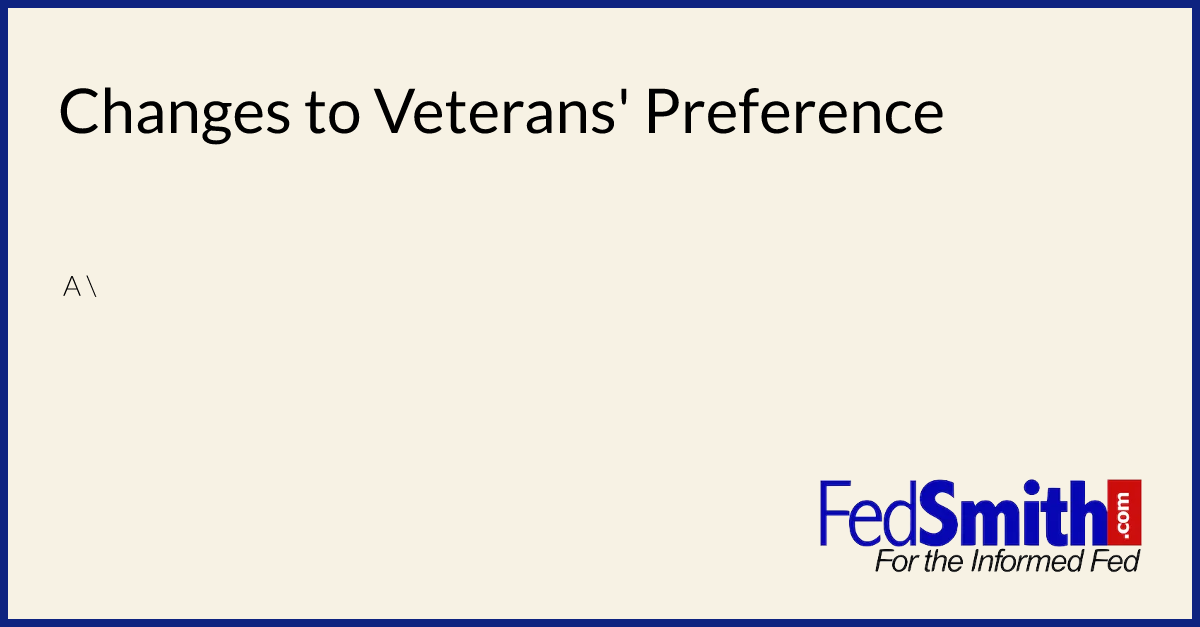 Veteran Status And Preference : 10 Point Veterans Preference: What It ...