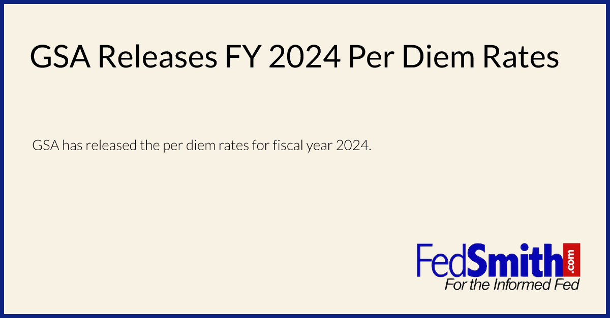 Per Diem Rates 2025