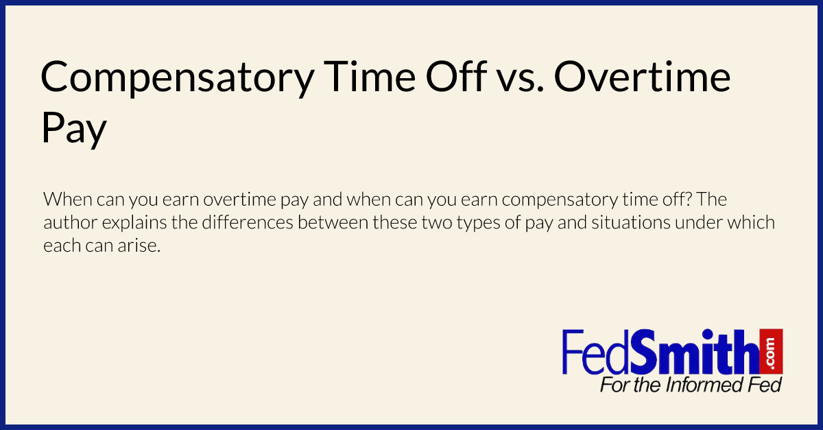 opm travel comp time vs overtime