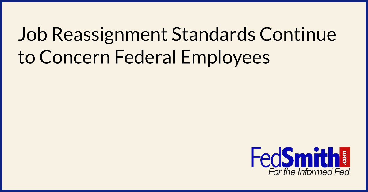 temporary reassignment federal employee